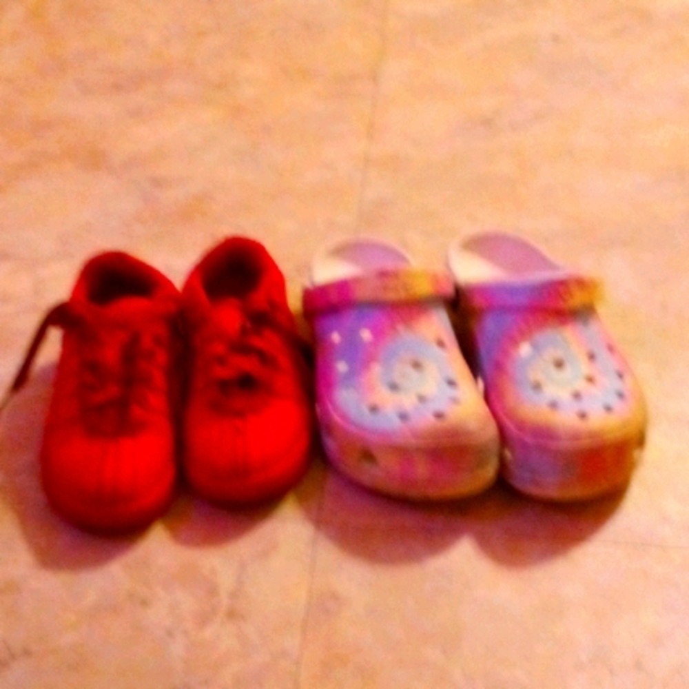 2 pair of shoes